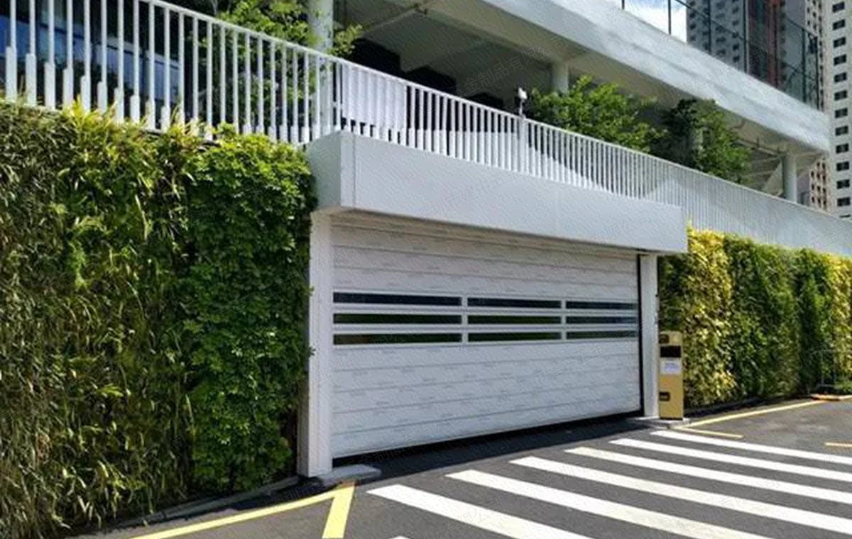 深圳市坪山区竹坑学校快速提升门案例