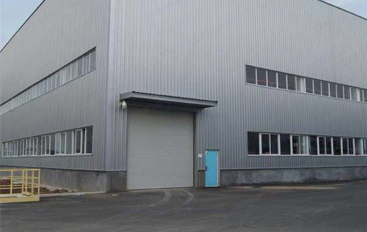 青岛一汽工地工业门案例