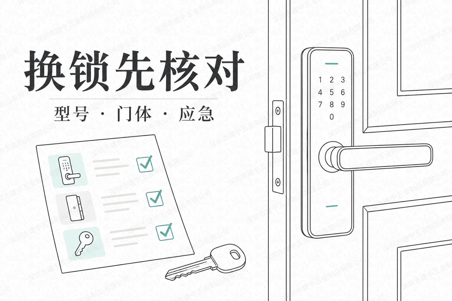 辽宁公布电子门锁抽查结果：30批次未发现不合格，换锁仍要核对什么？