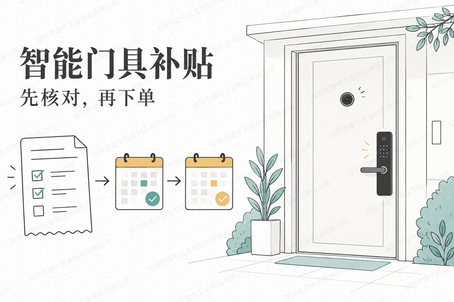 东莞增补智能门具补贴品类,换锁前先查清旧资格还能不能用