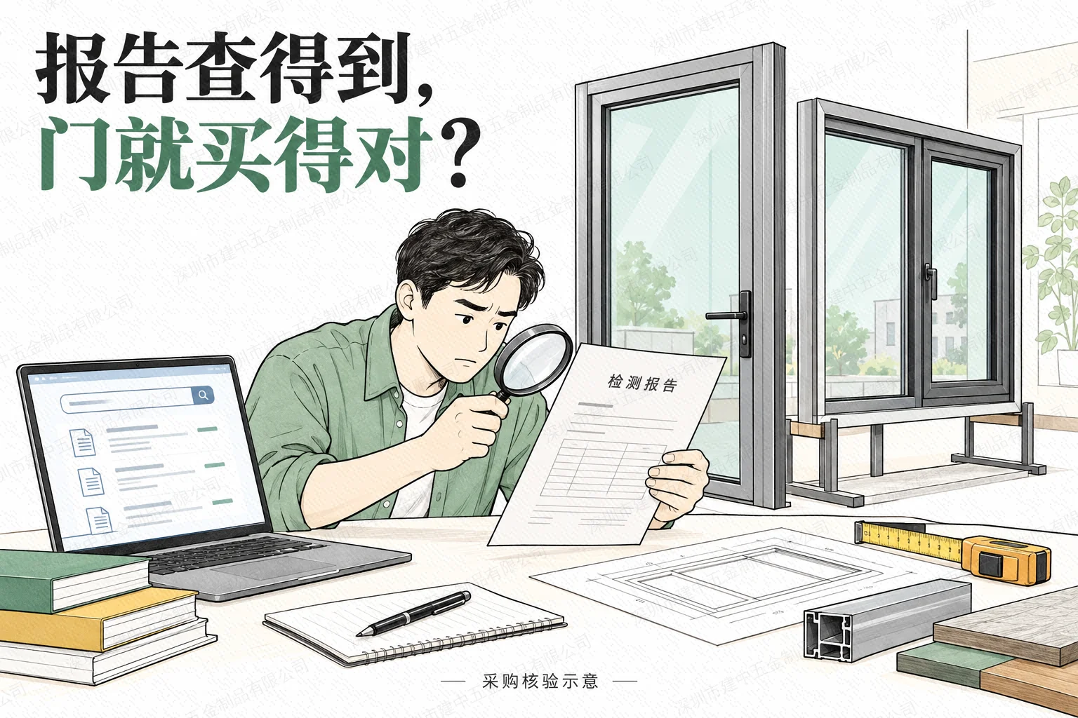 10月8日起检测报告编号恢复查询,门窗采购查到编号就够了吗?