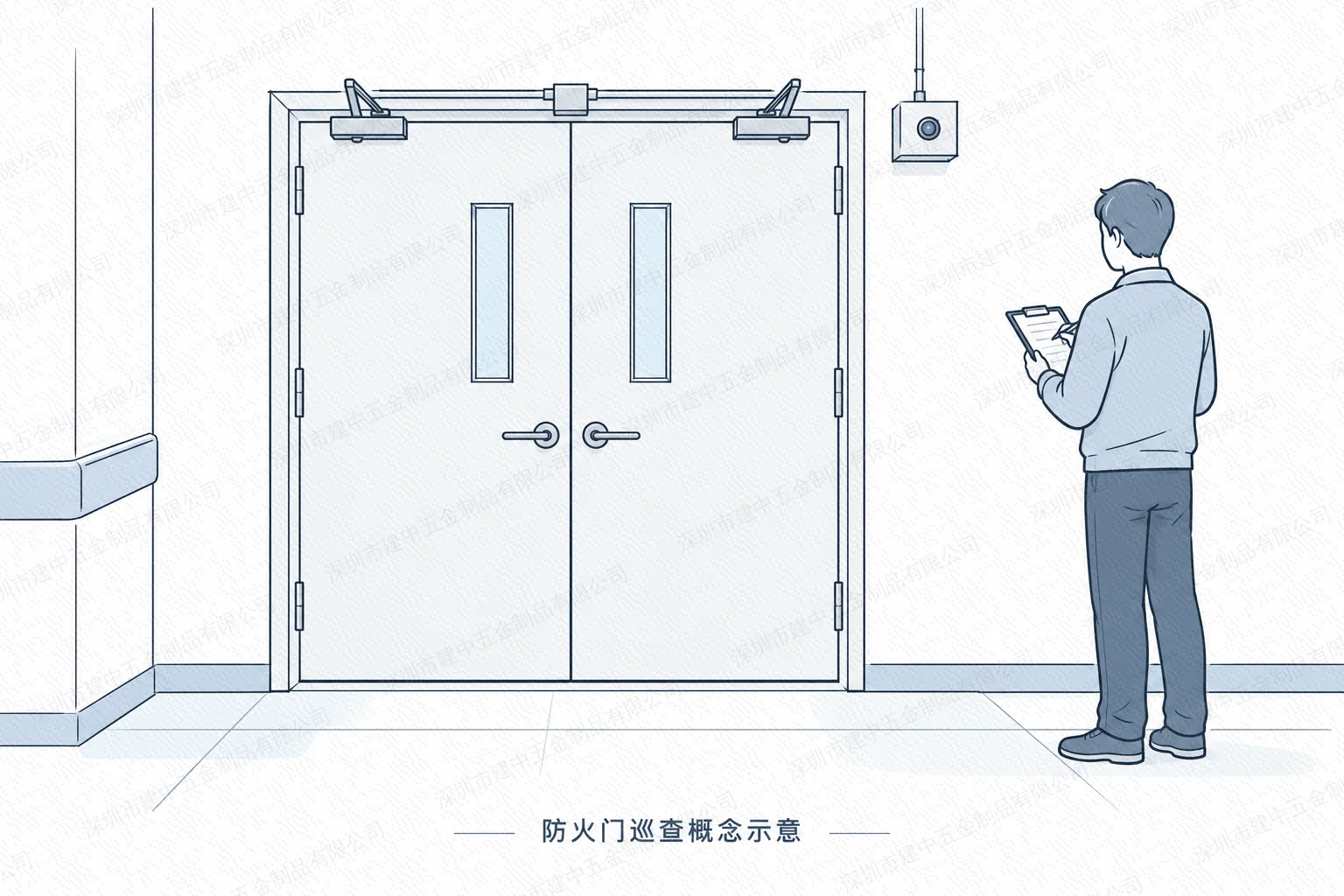 信丰公布9月消防抽查结果,防火门启闭与配件问题被列入公示