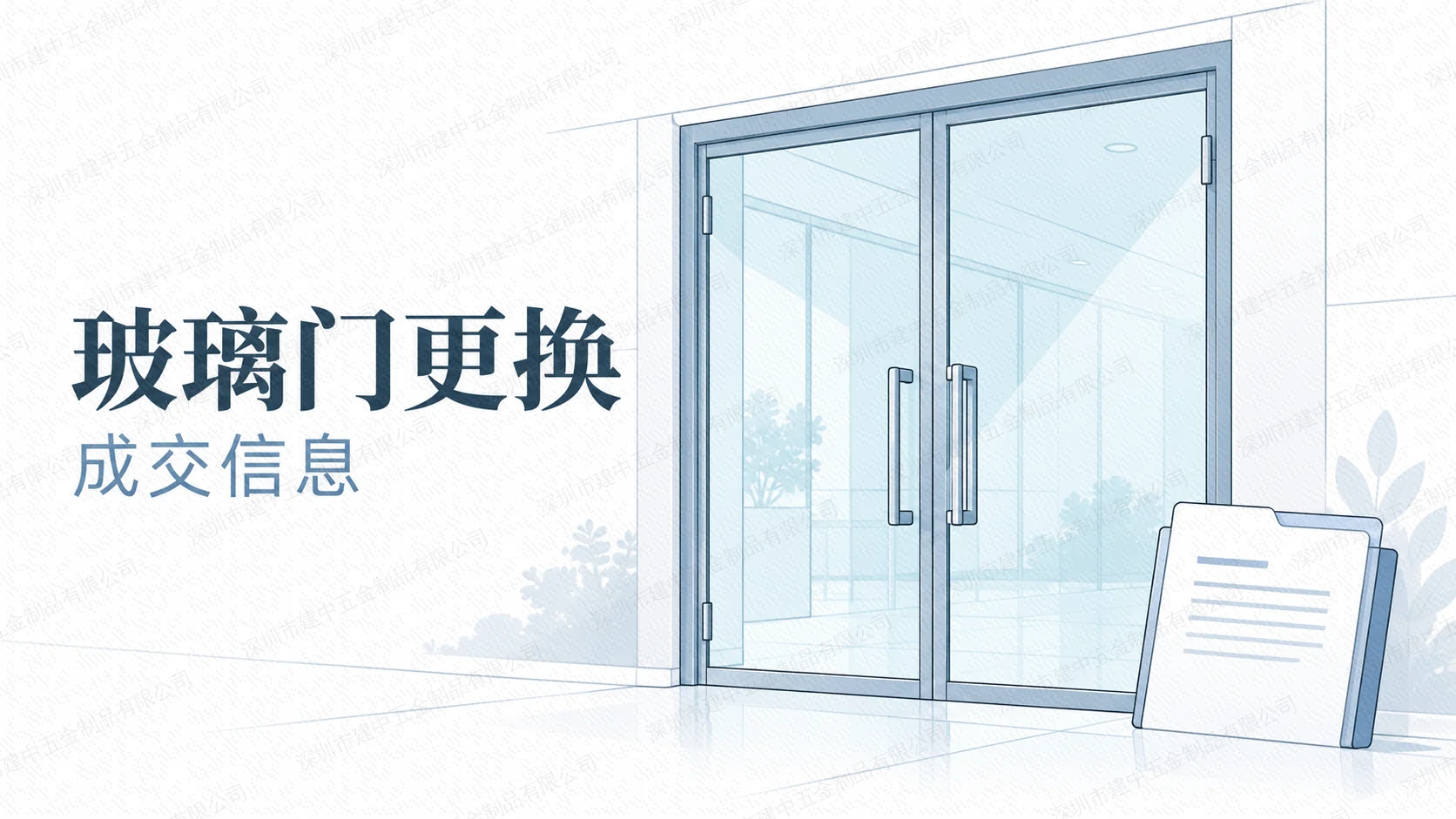 六安科创中心玻璃门更换维修项目公布成交结果