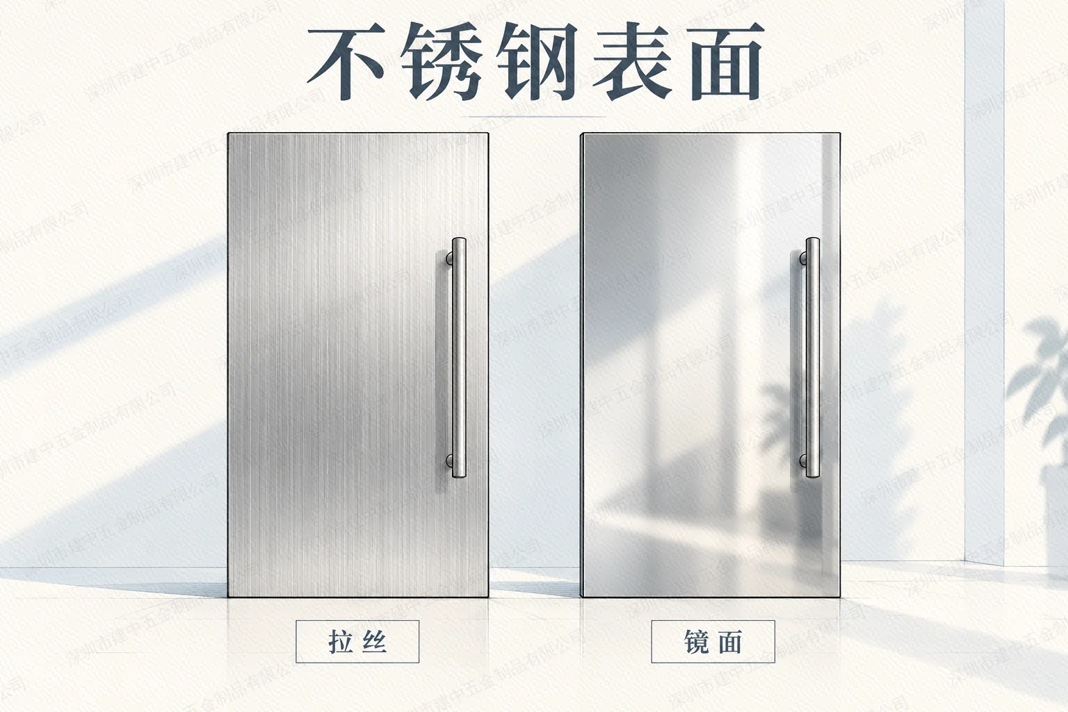 不锈钢门选拉丝还是镜面,为什么不能只看亮不亮?