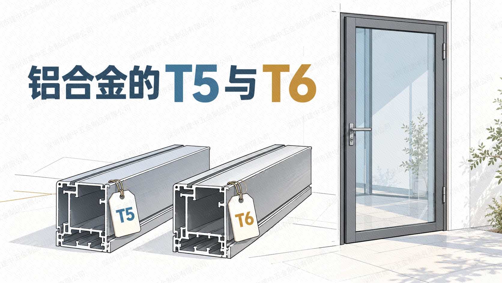门用铝型材的T5和T6有什么区别,能直接判断整门质量吗?